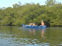 Canotaje en el río de Guaurabo