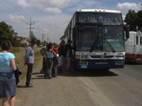 Villa Rio-Mar is accessible via bus, taxi or car